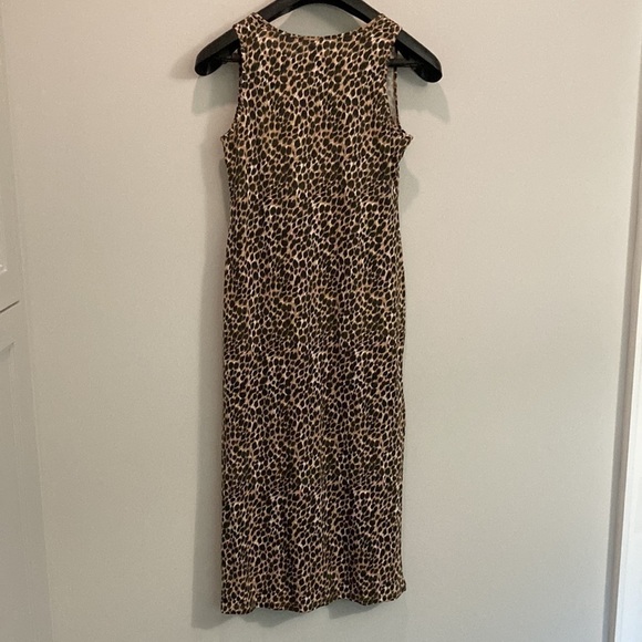 J Crew Leopard Print Bodycon Midi Tank Dress​​ - Picture 9 of 12